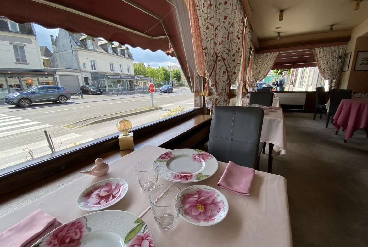 Restaurant à vendre à Noyon avec licence 4 et emplacement de premier ordre 