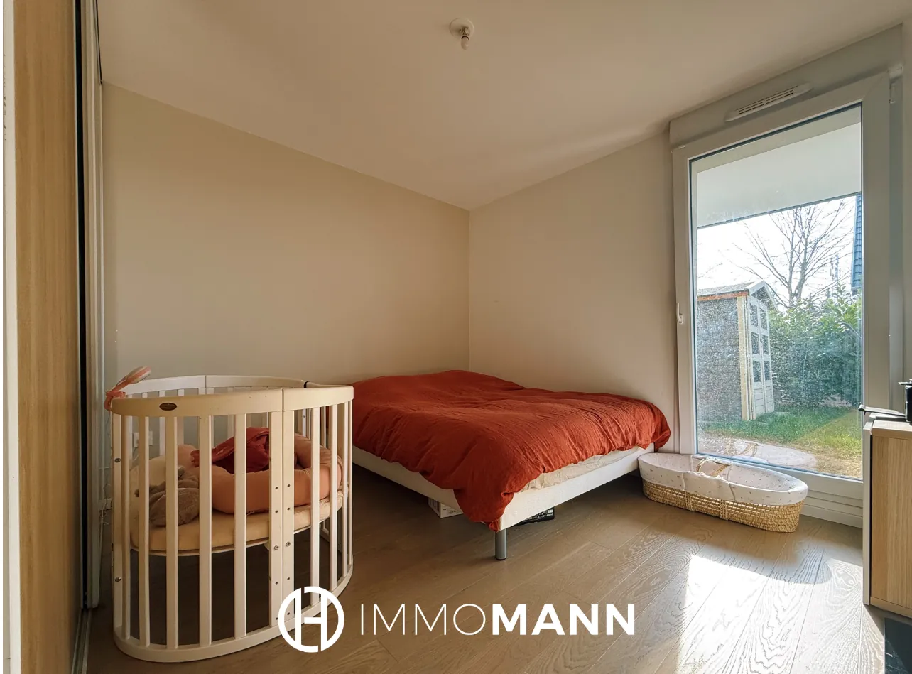 Superbe appartement en rez-de-jardin à Entzheim avec jardin privé de 129 m2 