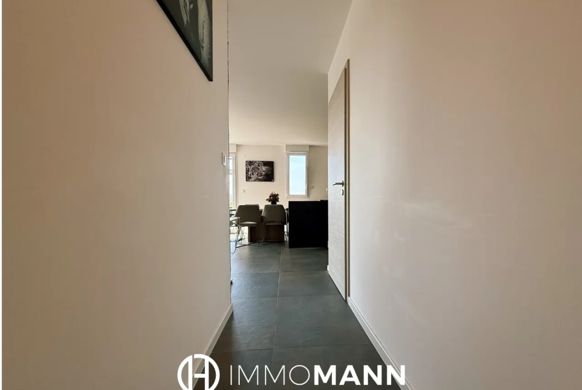 Superbe appartement en rez-de-jardin à Entzheim avec jardin privé de 129 m2 