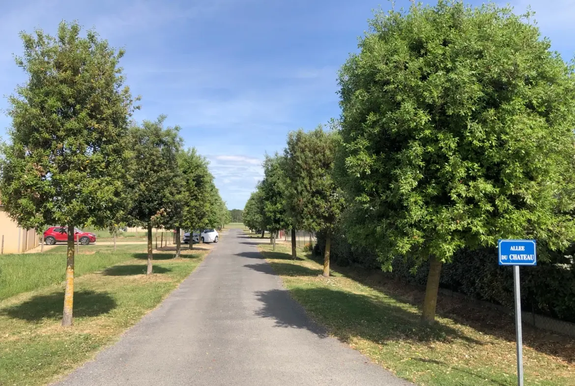 Terrain à bâtir à Chouppes (86110) – Vue dégagée et viabilisé 
