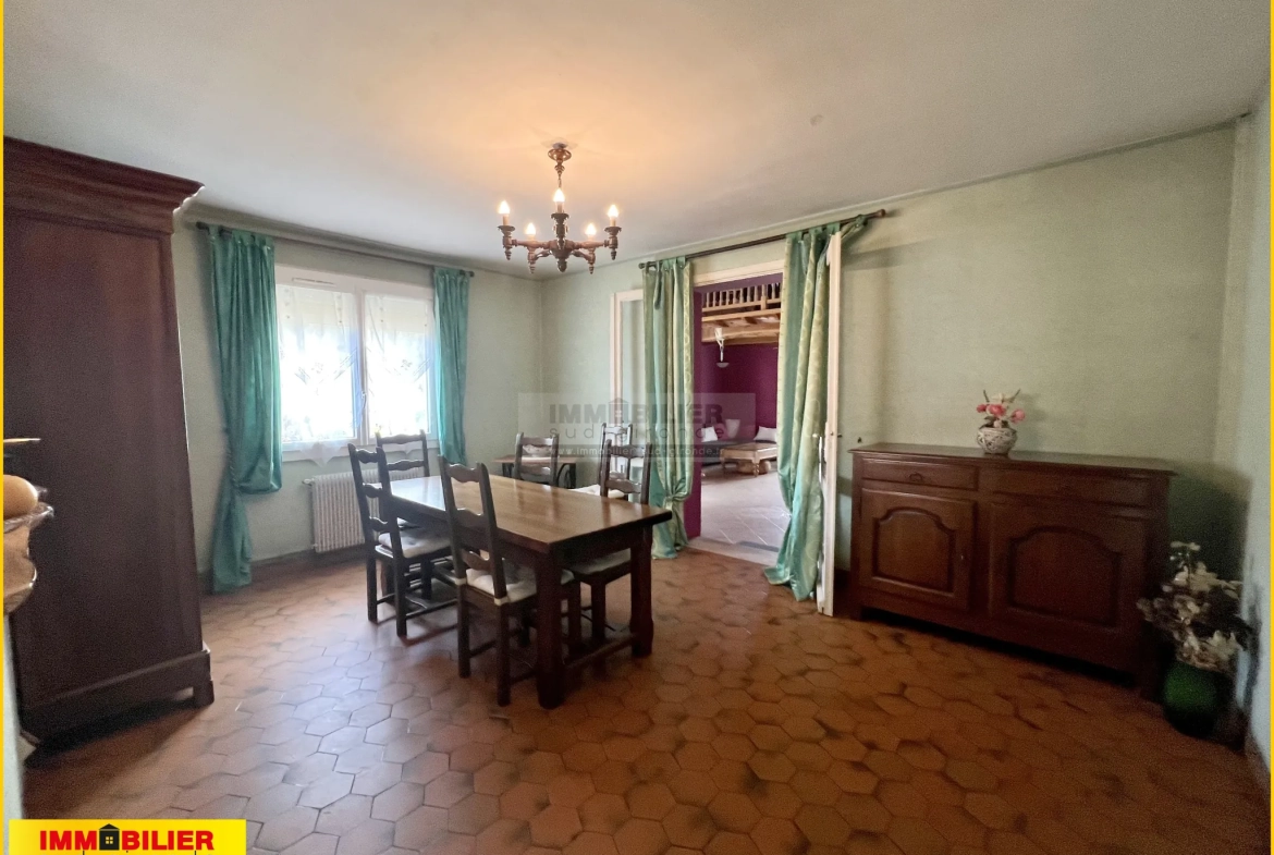 Belle maison familiale à Landiras avec jardin clos, proche des commodités 