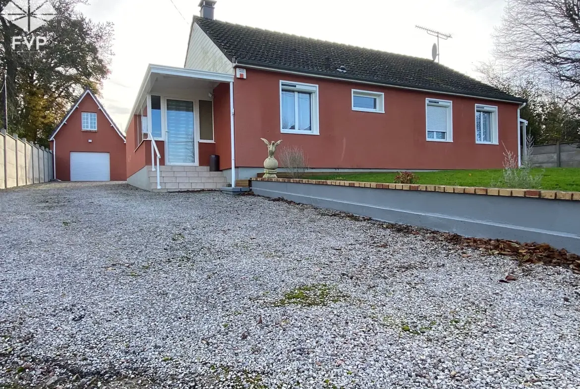 Maison 125m² avec piscine, 3 chambres, proche de Luneray 