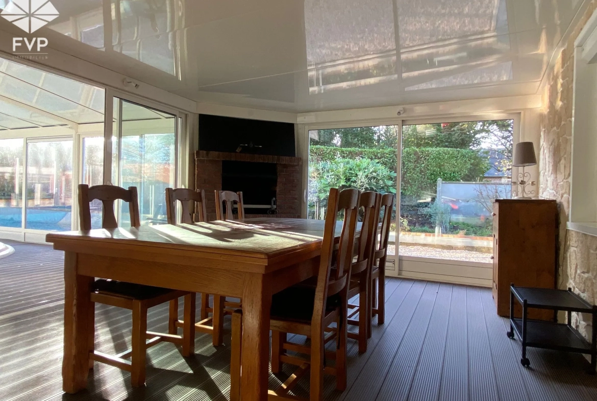 Maison 125m² avec piscine, 3 chambres, proche de Luneray 