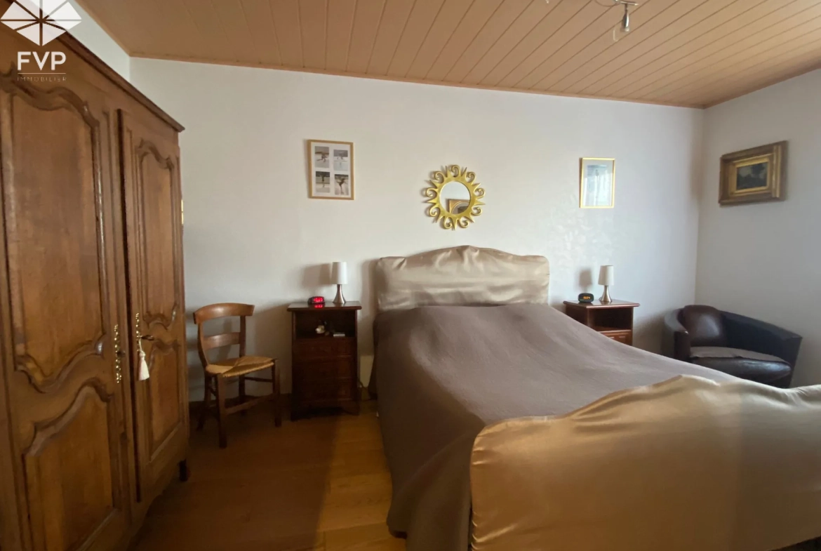 Maison 125m² avec piscine, 3 chambres, proche de Luneray 