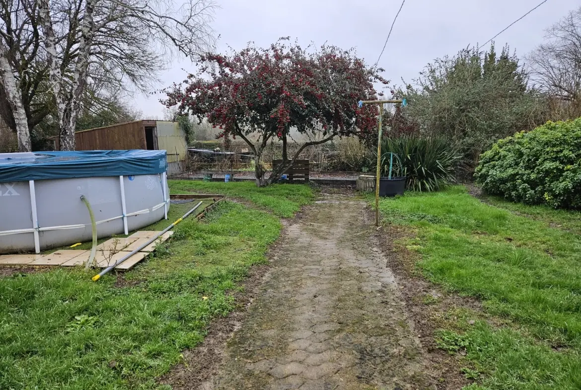 Maison familiale 3 chambres avec jardin près du Marais en Deux-Sèvres 