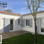 Maison de plain-pied lumineuse avec jardin et garage à Croix Chapeau