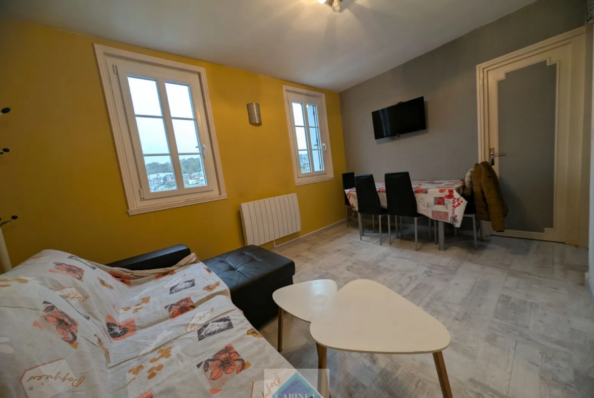 Appartement rénové avec vue mer au Treport 