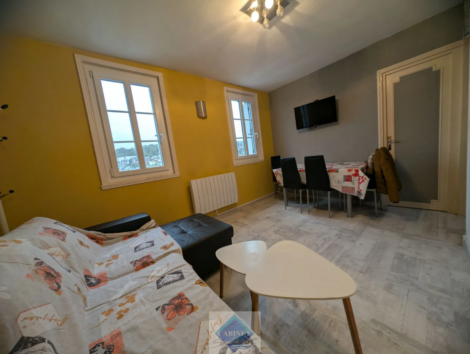 Appartement rénové avec vue mer au Treport 