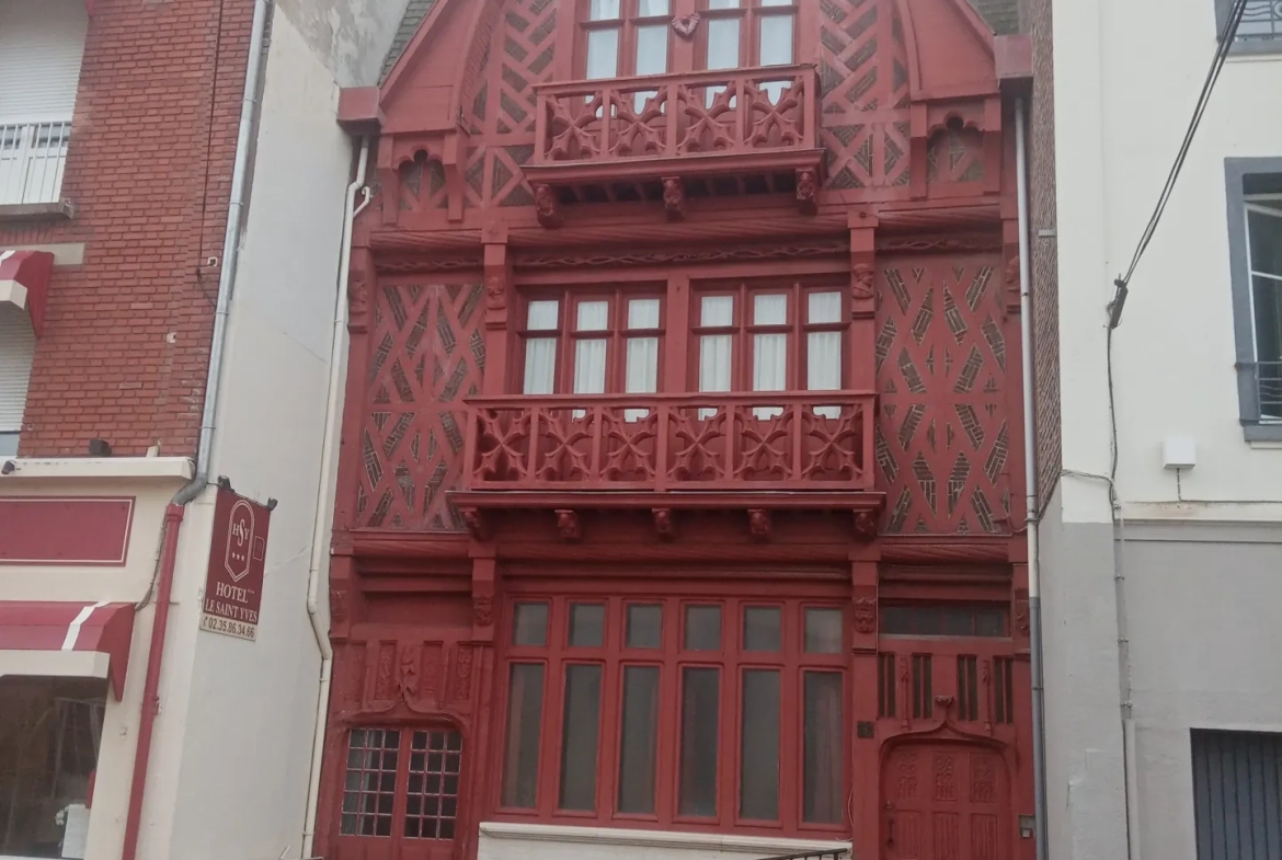 Appartement rénové avec vue mer au Treport 