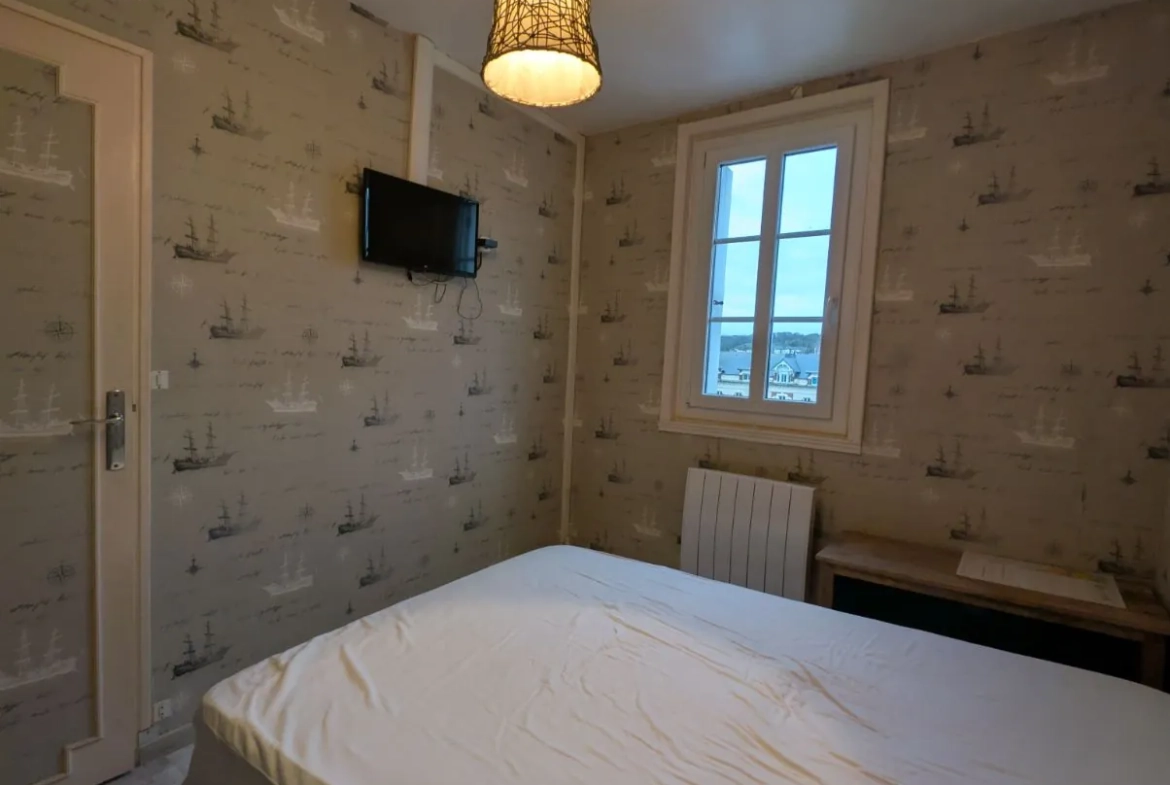 Appartement rénové avec vue mer au Treport 