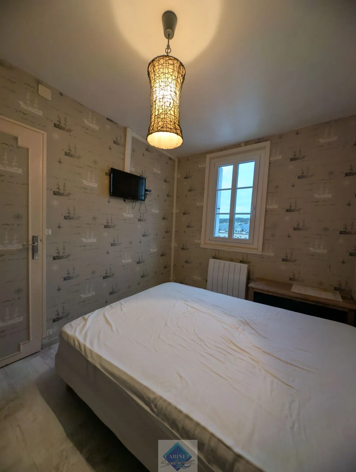 Appartement rénové avec vue mer au Treport 
