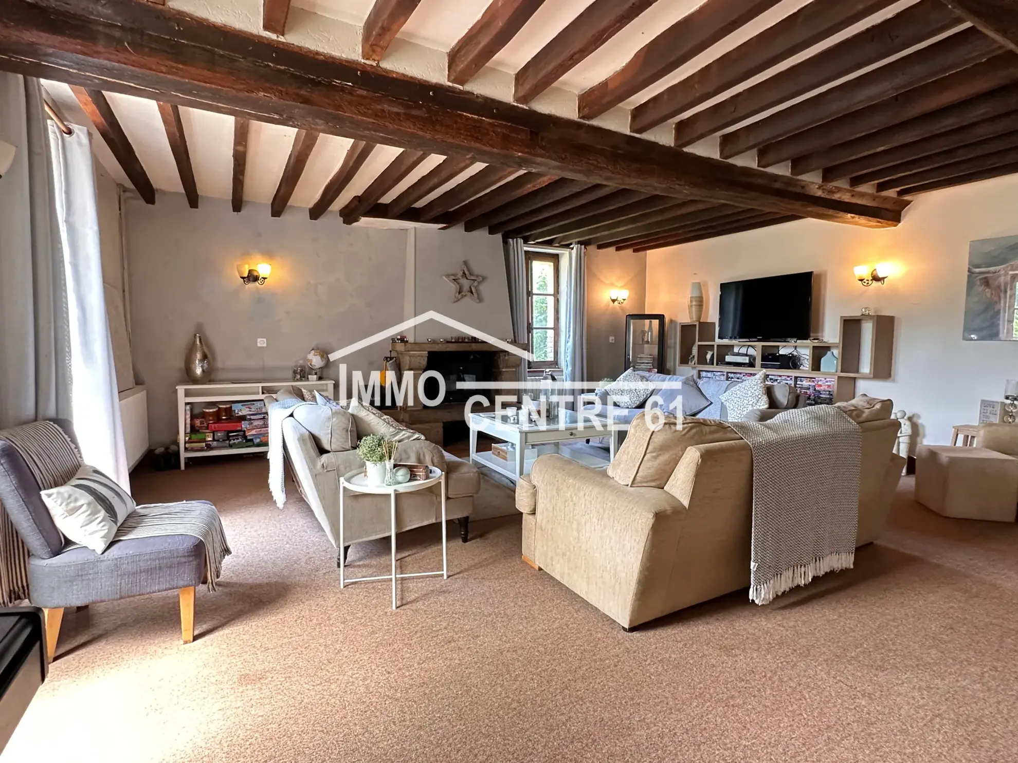 Belle propriété avec maison et hébergements à Dompierre en Orne 