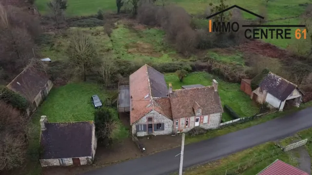 Belle propriété avec maison et hébergements à Dompierre en Orne 
