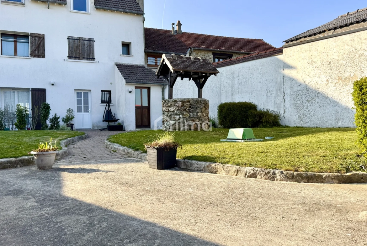 Charmant appartement 2 pièces rénové à Jouarre, cadre paisible avec parking et terrasse 