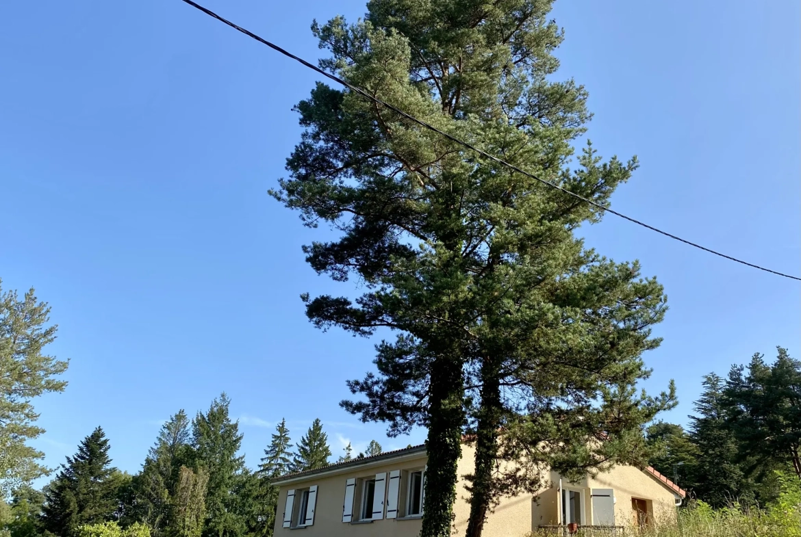 Maison individuelle avec 4 chambres et vue dégagée à Courpière 