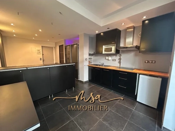 Appartement F1 de 26 m² à Rouen avec terrasse privative proche Vieux Marché