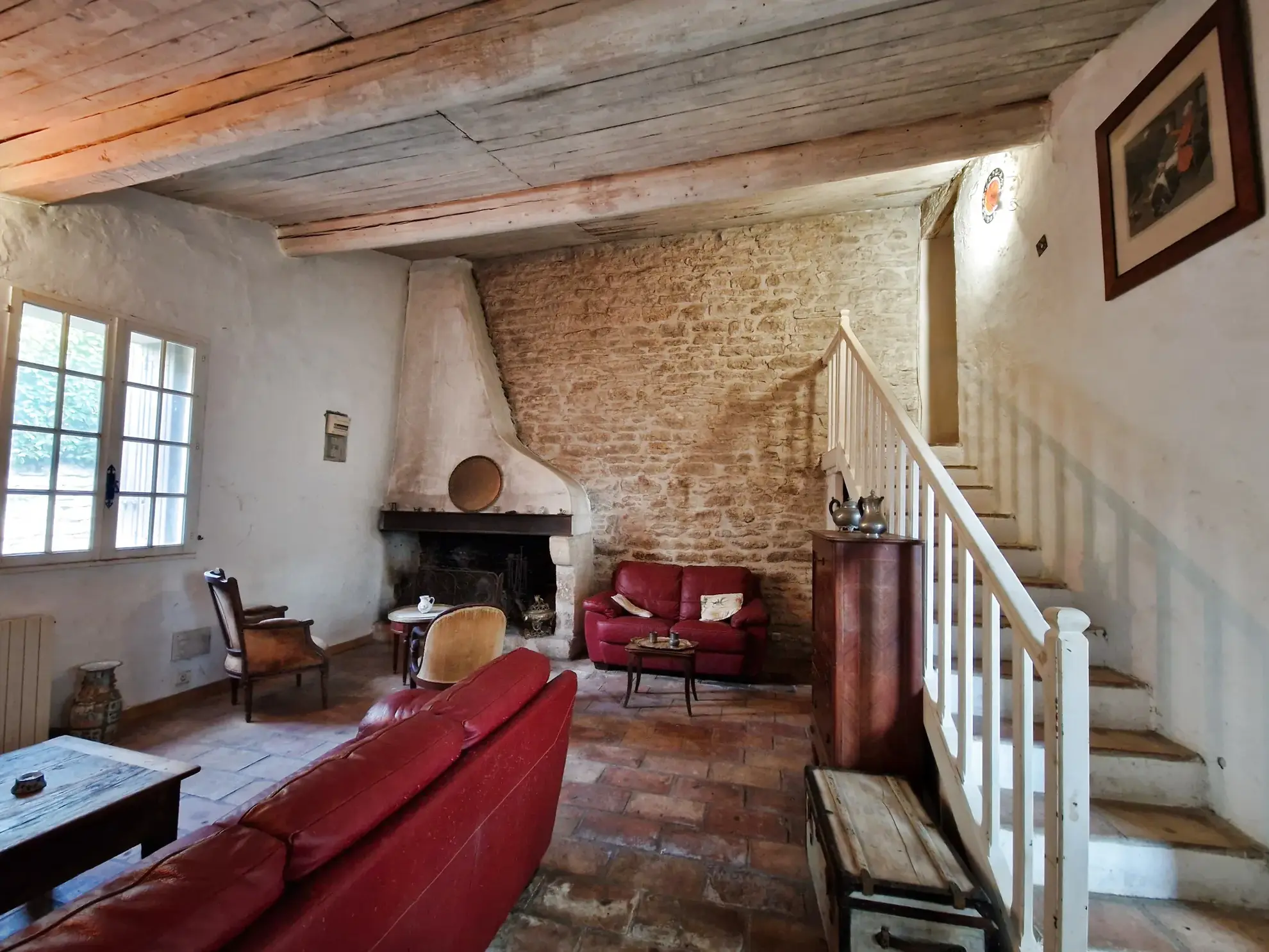 Maison de village à vendre à Aujargues avec jardin et terrasse - 3 chambres 