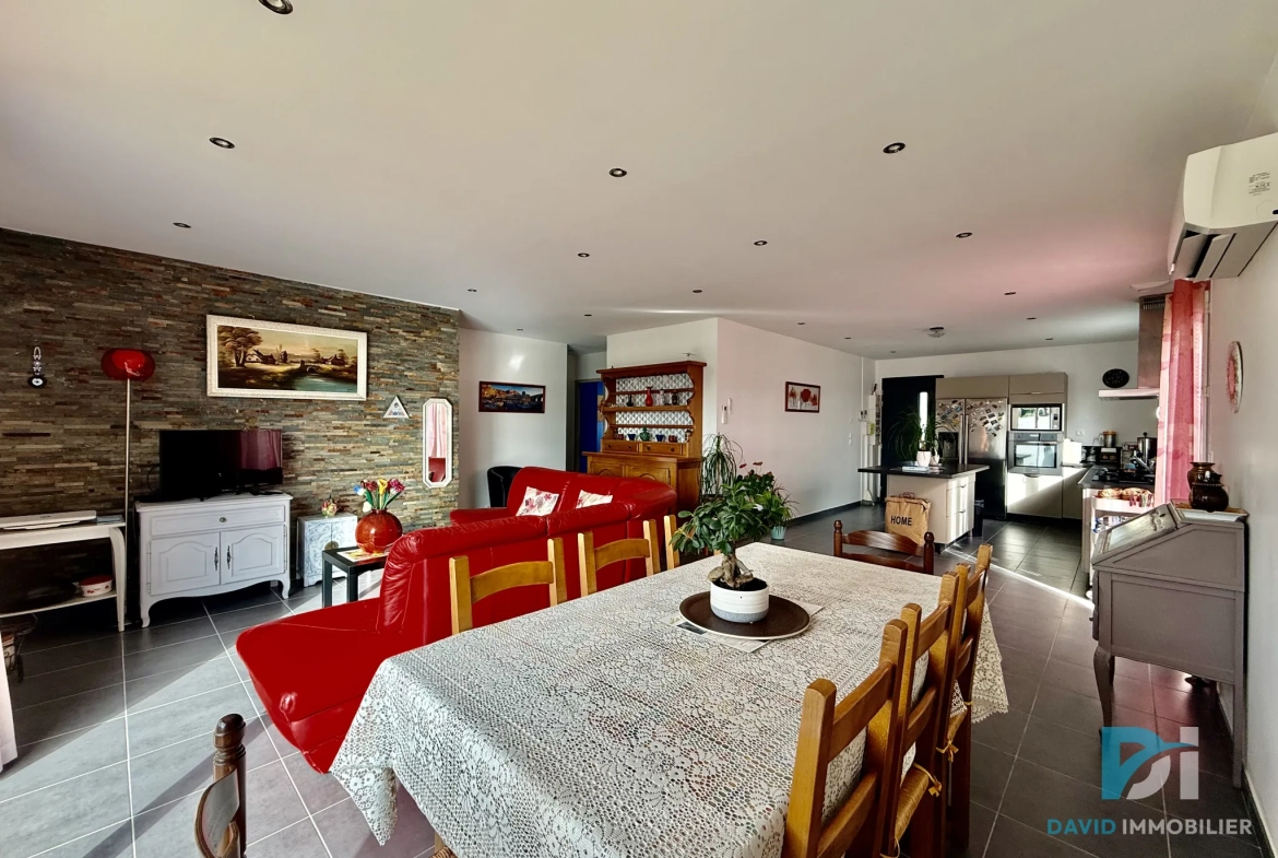 Villa T4 de 87 m² à Saint-Thibéry avec jardin et terrasse 