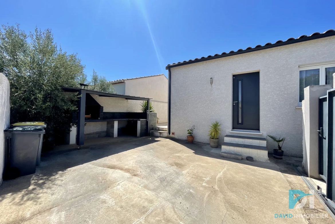 Villa T4 de 87 m² à Saint-Thibéry avec jardin et terrasse 