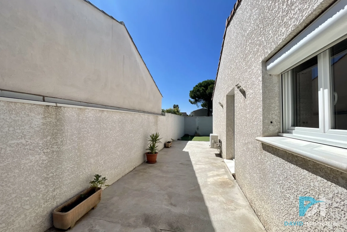 Villa T4 de 87 m² à Saint-Thibéry avec jardin et terrasse 