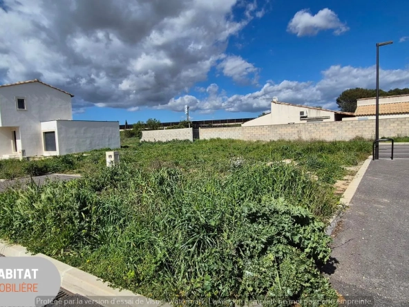 Terrain à bâtir viabilisé de 285 m² à Gallargues-le-Montueux, éligible PTZ 2025