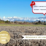 Terrain constructible sécurisé à Orange avec permis et viabilisation complète