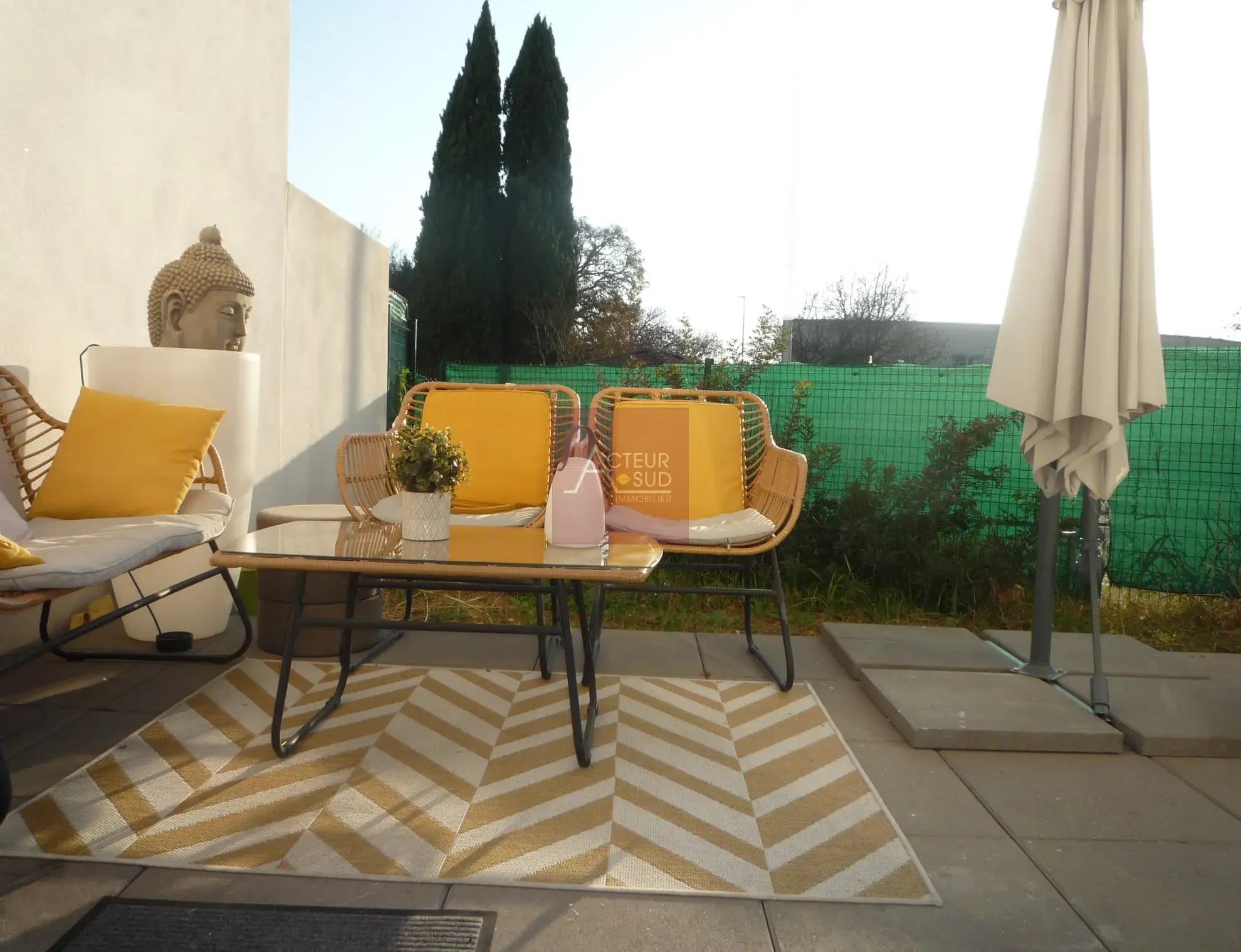 Maison 4 pièces à Montpellier avec jardin et terrasse ensoleillée 
