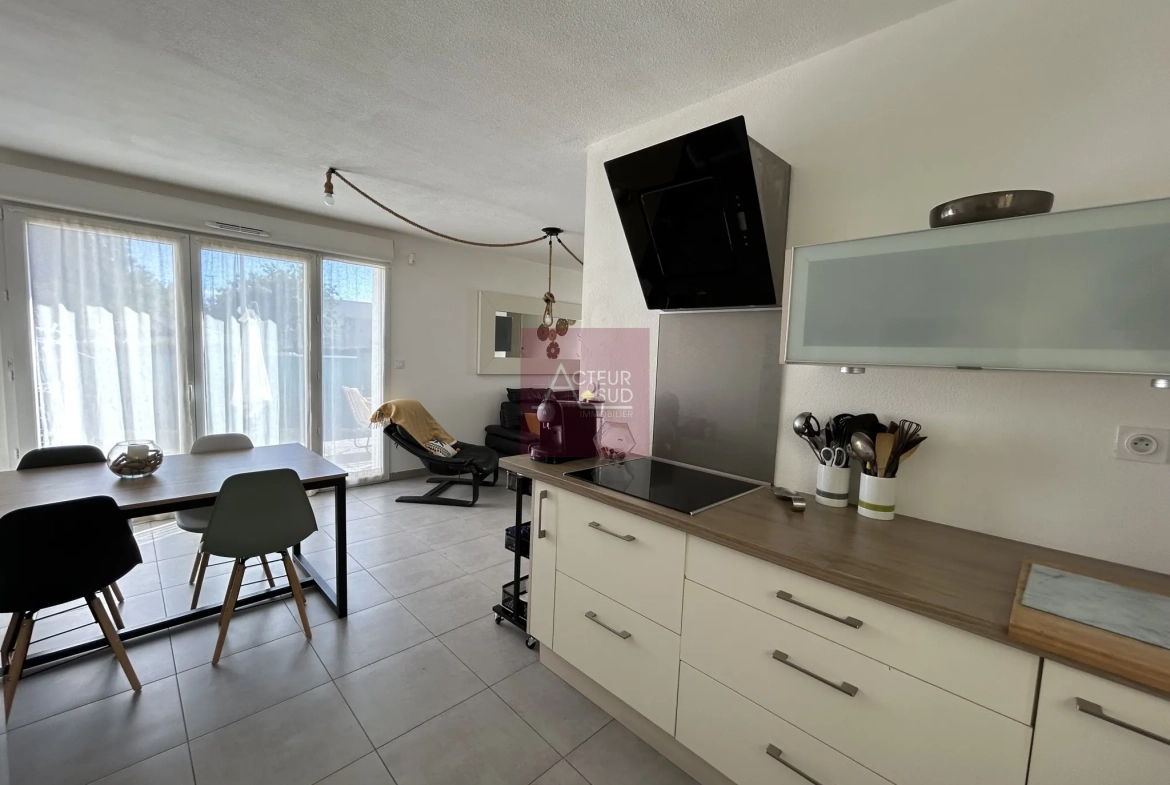 Maison 4 pièces à Montpellier avec jardin et terrasse ensoleillée 