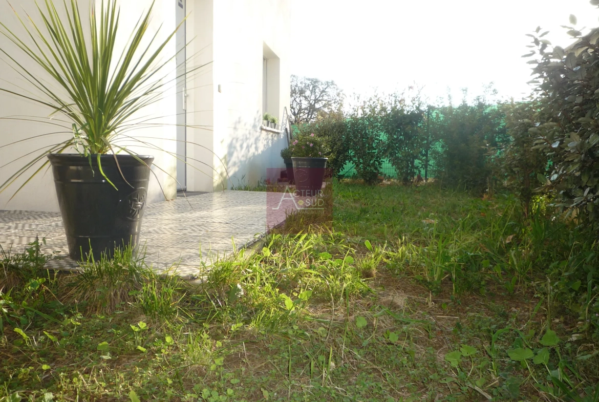 Maison 4 pièces à Montpellier avec jardin et terrasse ensoleillée 