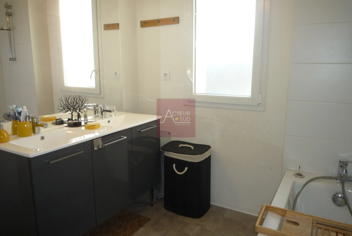 Maison 4 pièces à Montpellier avec jardin et terrasse ensoleillée 