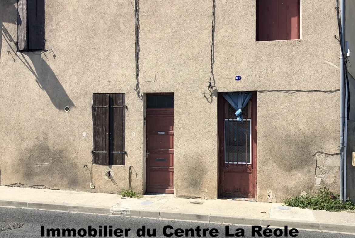 Ensemble immobilier avec 2 maisons à La Réole - Investissement et rénovation 