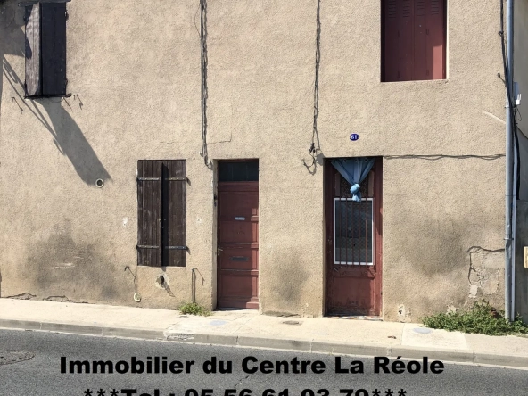 Ensemble immobilier avec 2 maisons à La Réole - Investissement et rénovation