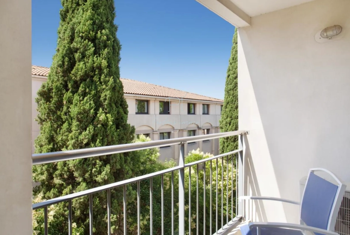 Investissez dans un studio en résidence de tourisme à Aix-en-Provence 