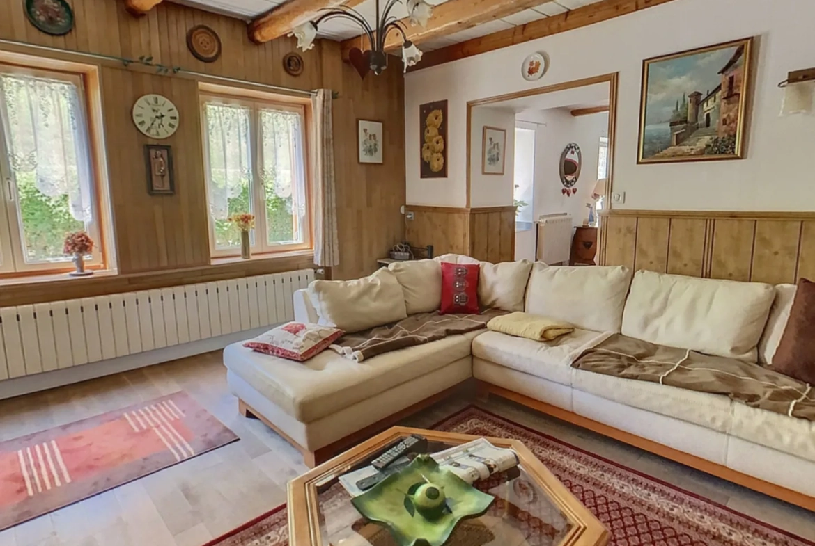 Charmante maison de 126m² avec vue et jardin clos à Moussey 