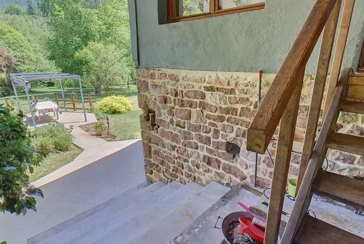 Charmante maison de 126m² avec vue et jardin clos à Moussey 