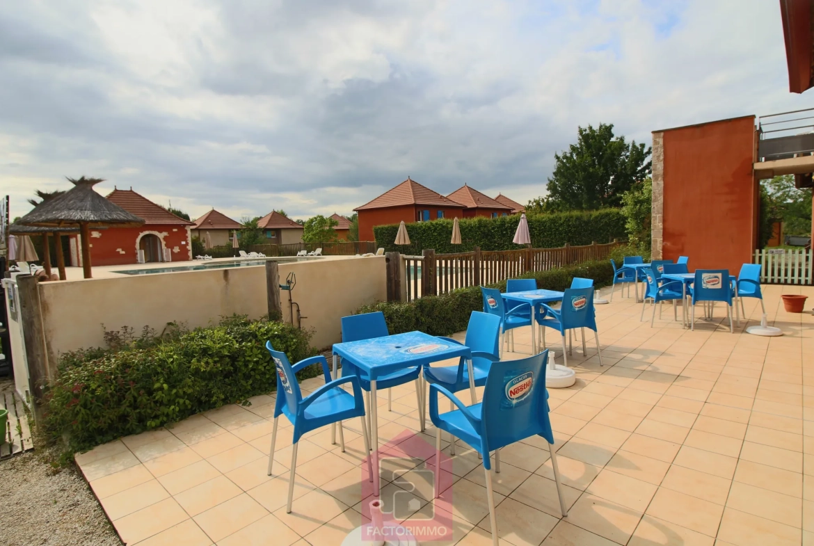 Bel appartement de 26 m² en résidence de tourisme à Prayssac 