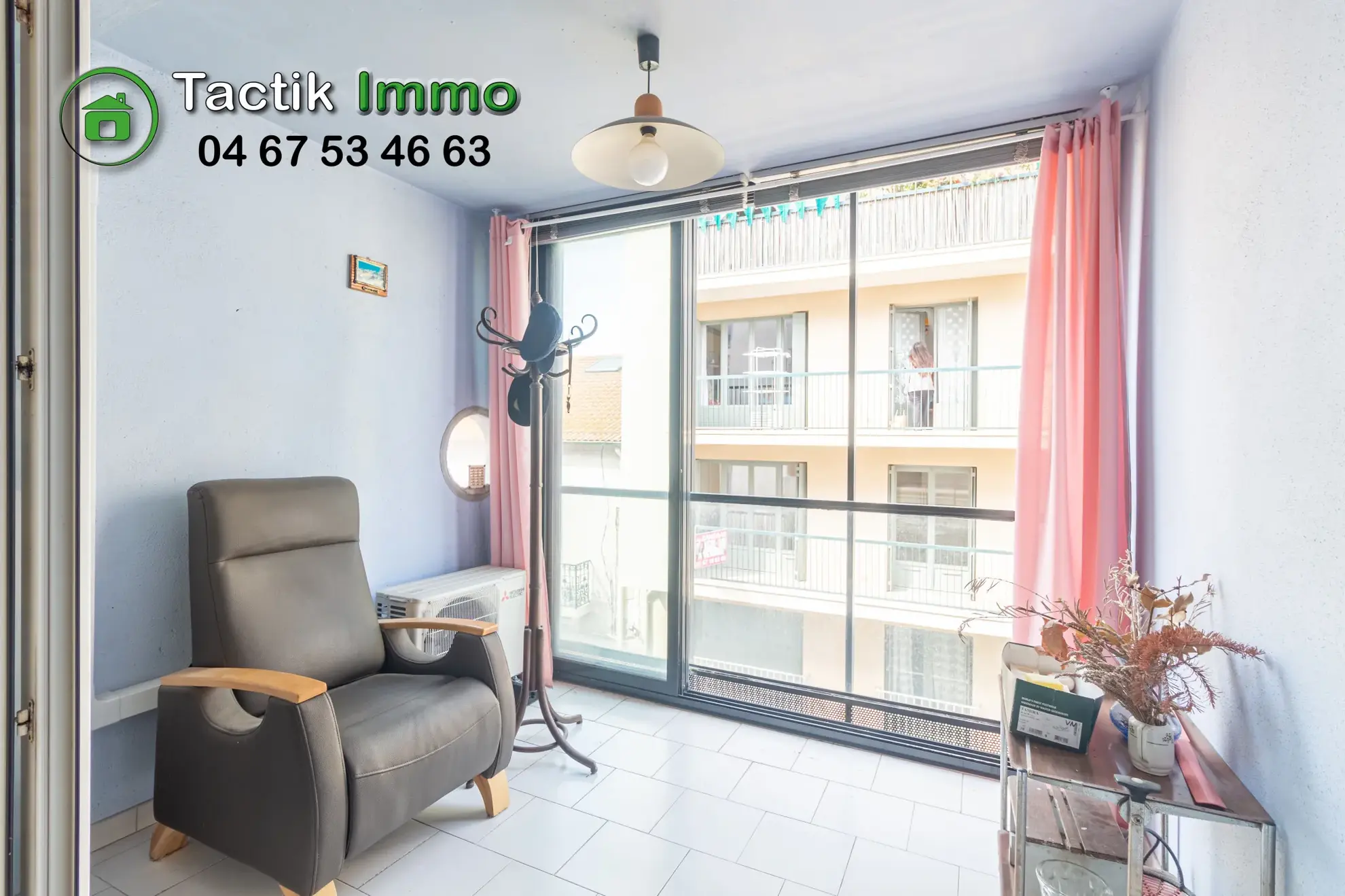 Appartement traversant de 52 m² à vendre au centre-ville de Sète 