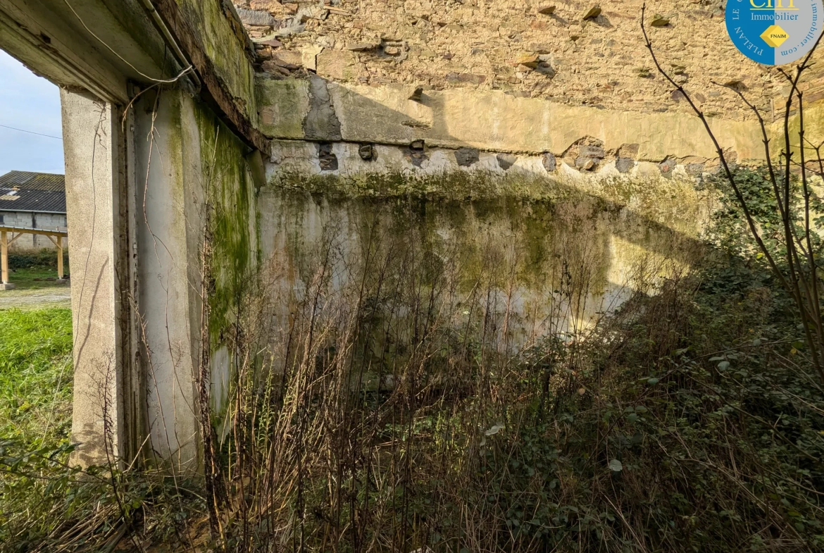Maison en pierre à rénover à Tréal - Terrain arboré de 3750 m² 