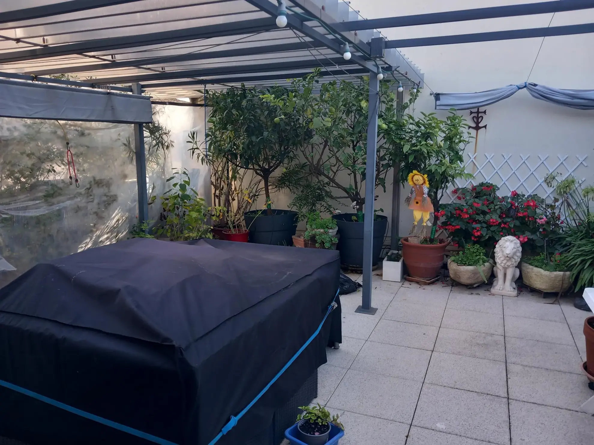 Appartement P4 à Lunel avec terrasse et parking privé 