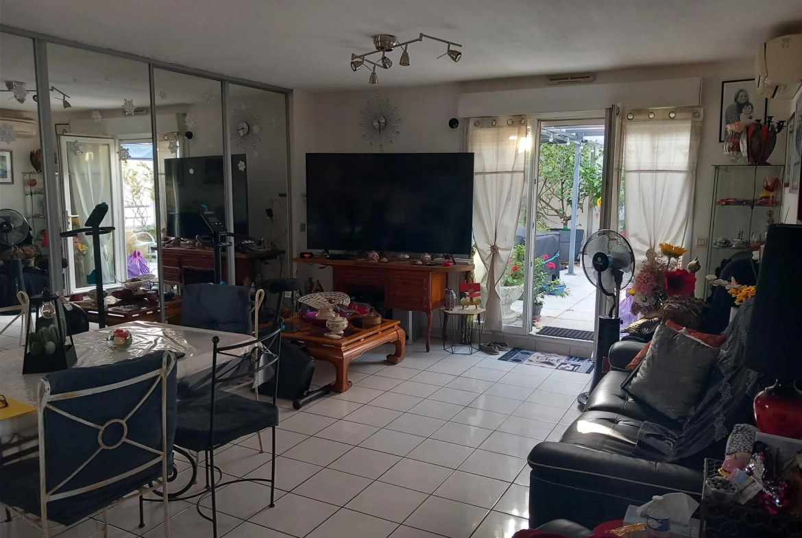 Appartement P4 à Lunel avec terrasse et parking privé 