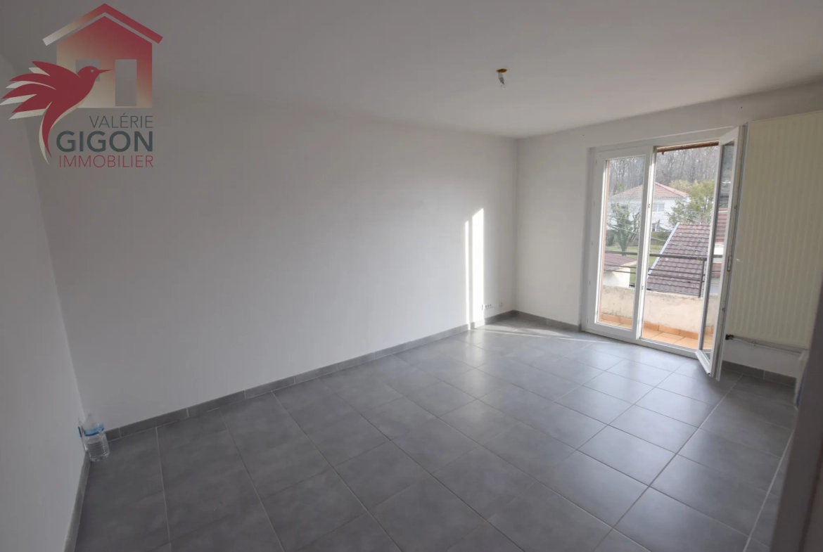 Bel appartement F3 rénové avec balcon à Courcelles-les-Montbéliard 