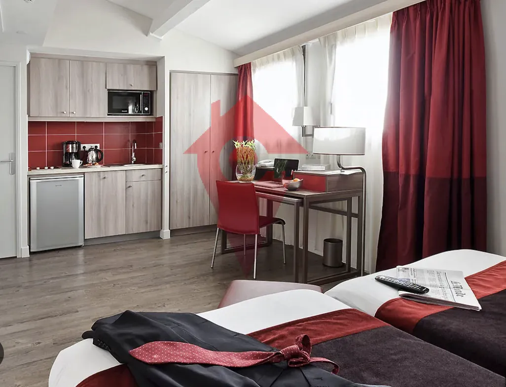 Studio en résidence d'affaires 4 étoiles à Aix-en-Provence pour investissement LMNP 