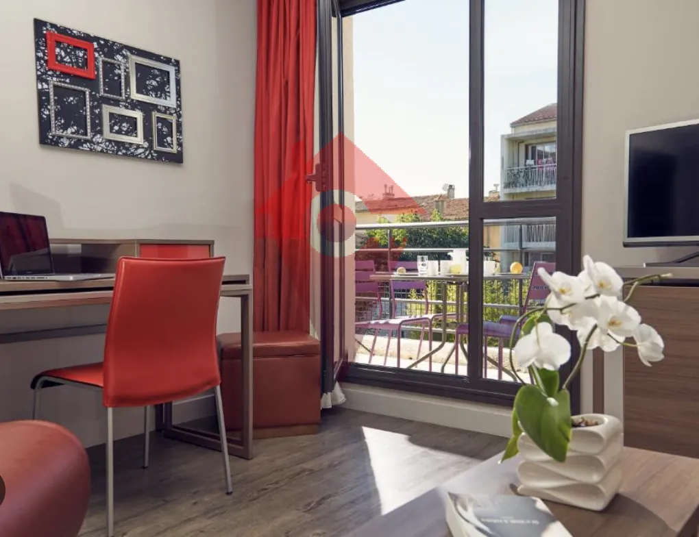 Studio en résidence d'affaires 4 étoiles à Aix-en-Provence pour investissement LMNP 