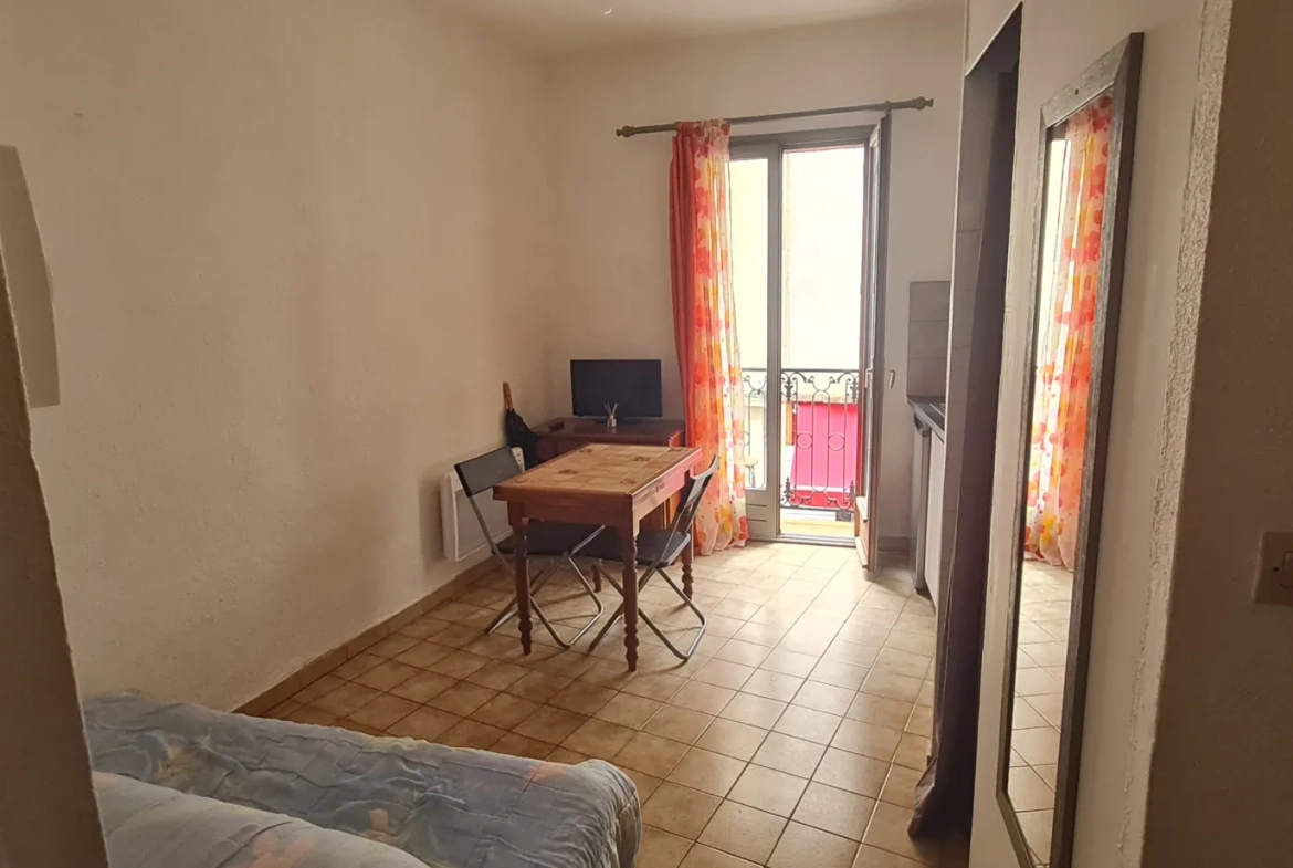 Studio à vendre à Amélie les Bains proche des thermes - Pied-à-terre ou investissement 
