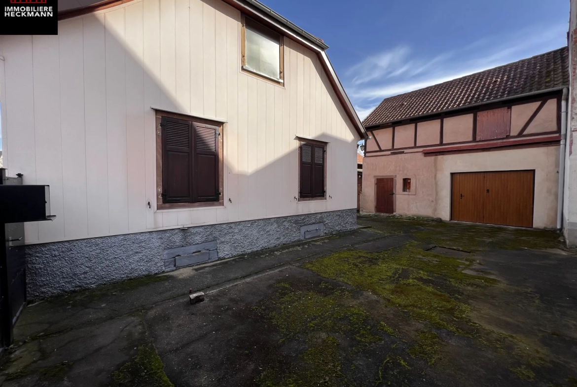 Charmante maison de plain-pied de 67m² à Châtenois à vendre 