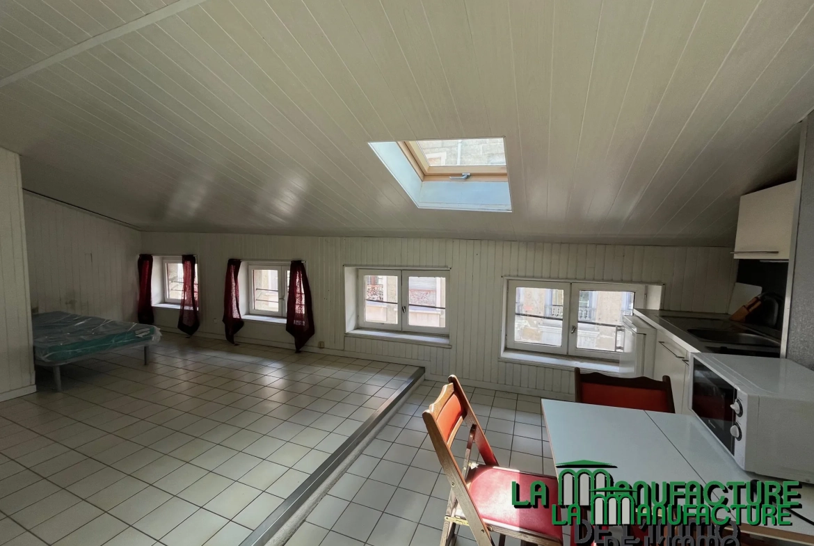 Studio à vendre à Saint-Étienne, 21,77 m², idéal investisseur 