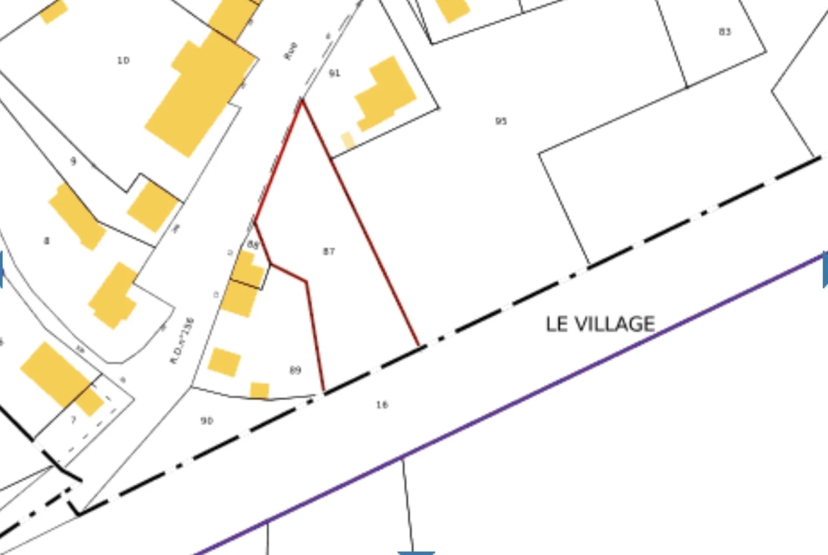 Terrain à bâtir à Malavillers - 1743 m² avec étude de sol prête 