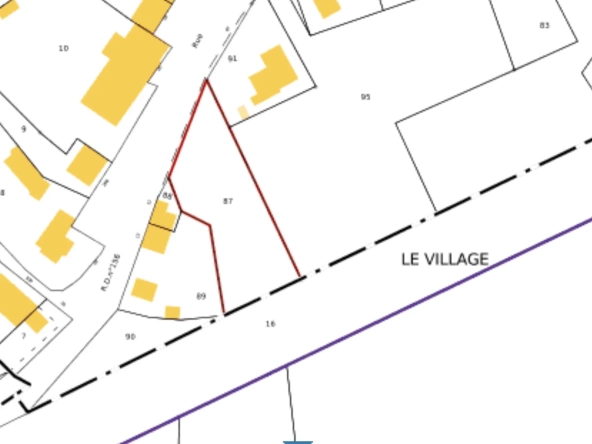 Terrain à bâtir à Malavillers - 1743 m² avec étude de sol prête