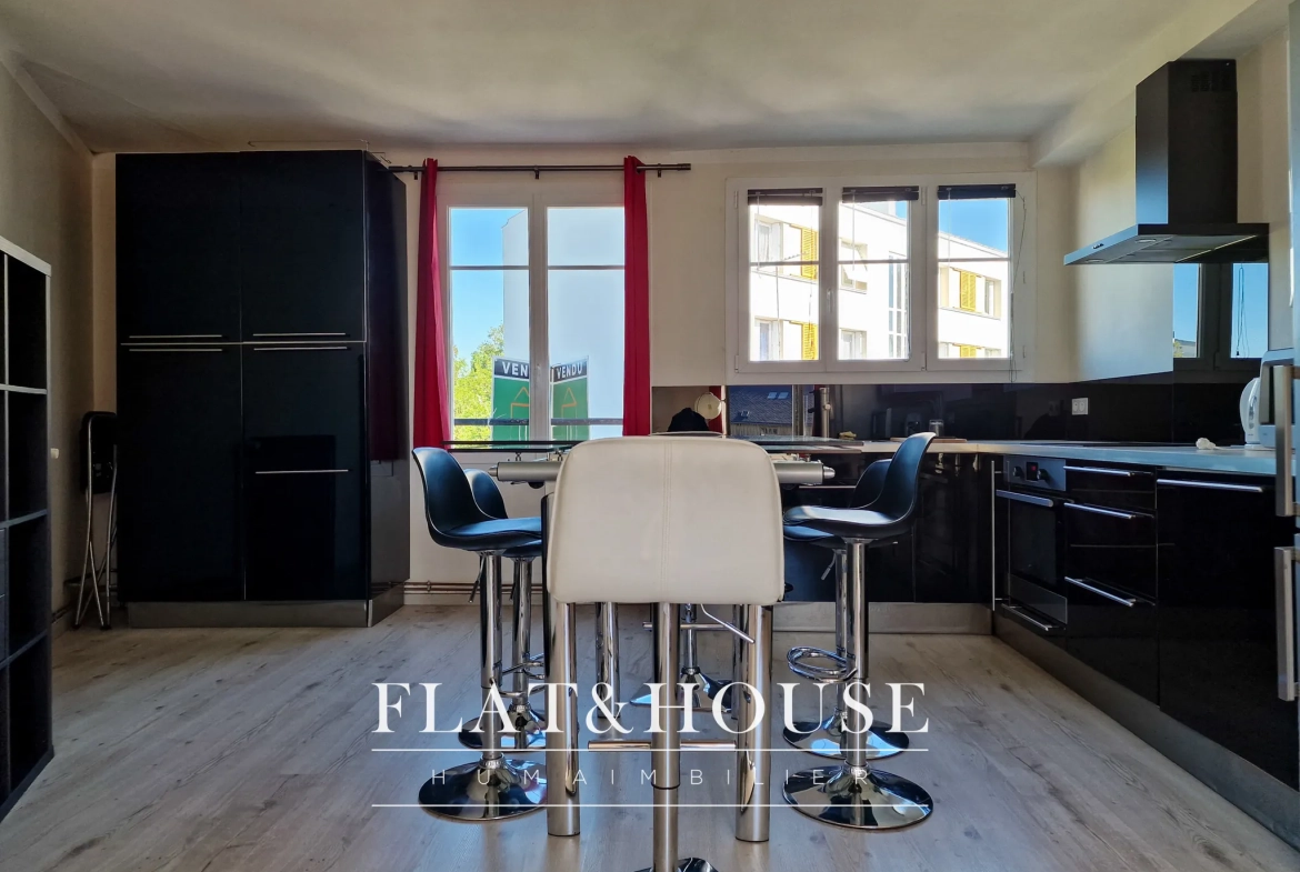 Appartement T3 lumineux avec 2 chambres à Nantes Saint-Félix – Cave et garage en option 