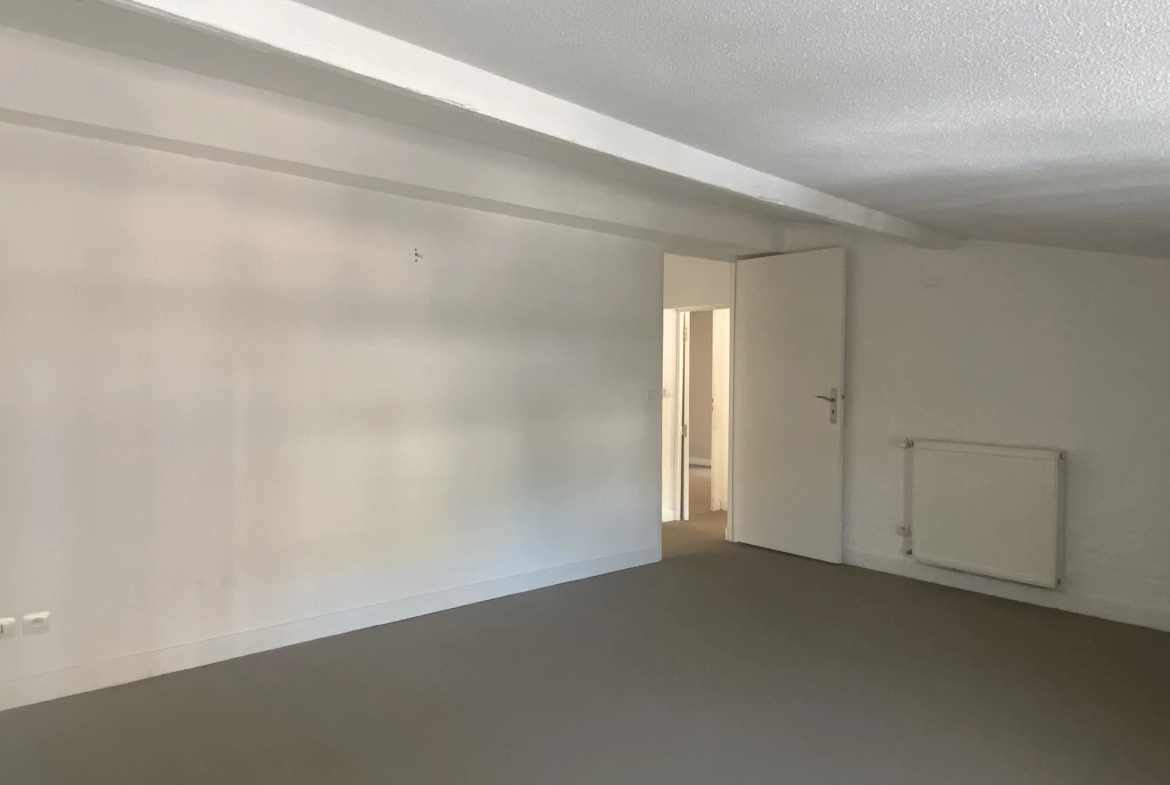 Appartement atypique avec terrasse au dernier étage à Perpignan en centre-ville 